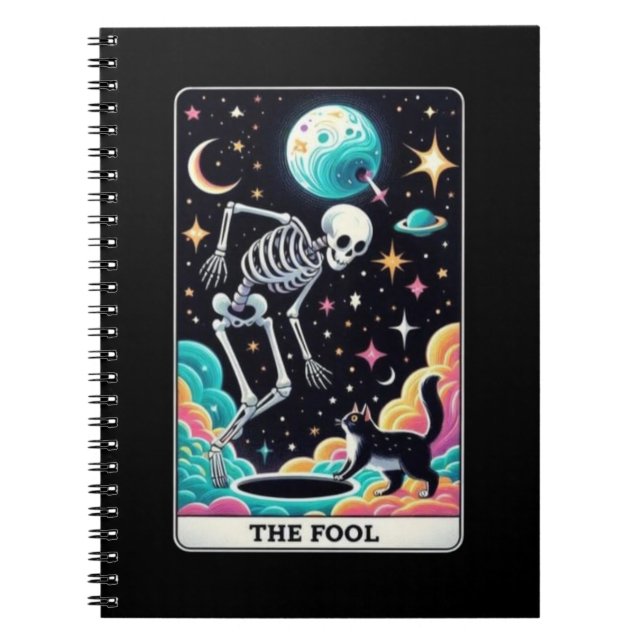The Fool Tarot Card Notebook Collection (Front)