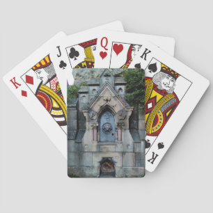 The foot of the bridge playing cards