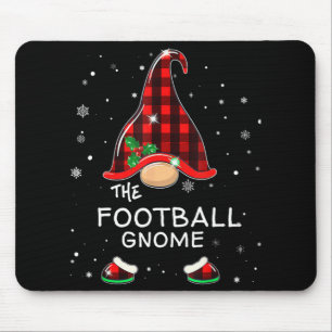 The Football Gnome Christmas Party Matching Family Mouse Mat