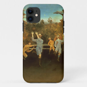 The Football players,1908 (oil on canvas) iPhone 11 Case