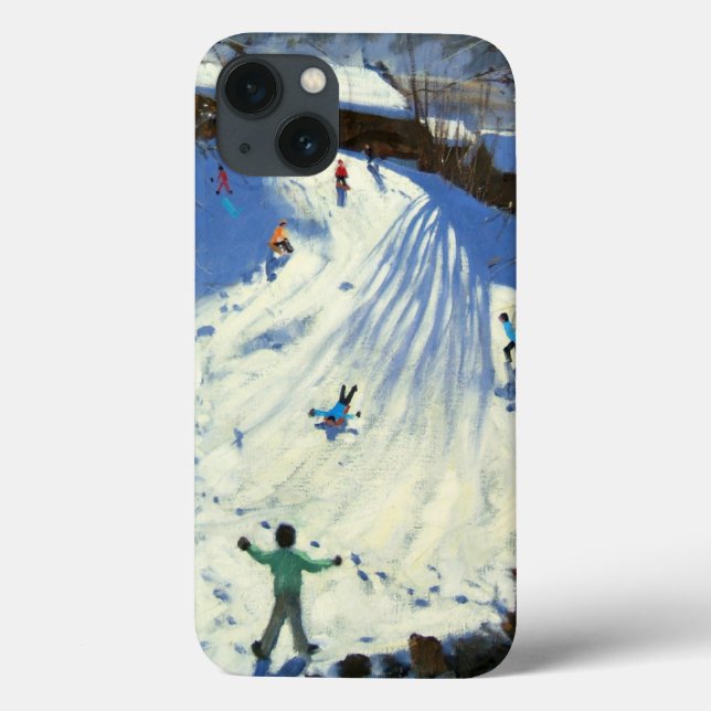 The footbridge Morzine Case-Mate iPhone Case (Back)