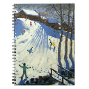 The footbridge Morzine Notebook