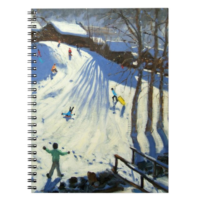 The footbridge Morzine Notebook (Front)