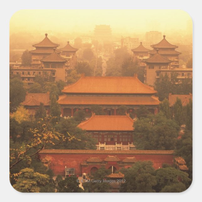 The Forbidden City Square Sticker (Front)