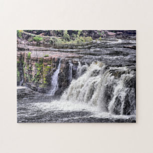 The Force of the Falls - 11x14 - 252 pcs Jigsaw Puzzle
