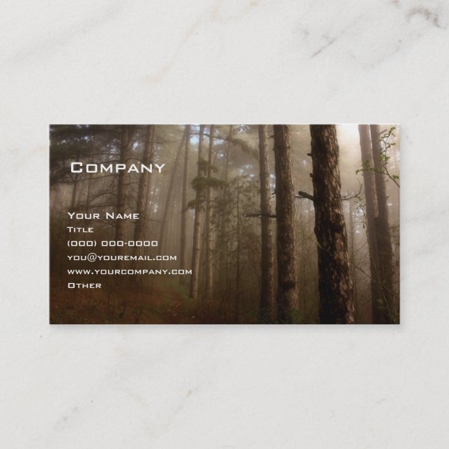 The Forest Business Card (Front)