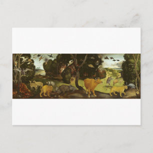 The Forest Fire by Piero di Cosimo Postcard