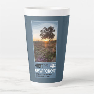The Forest Hampshire England Latte Mug