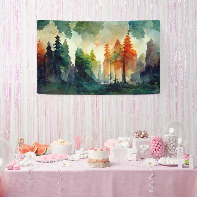 The Forest (nature) Banner (Party)