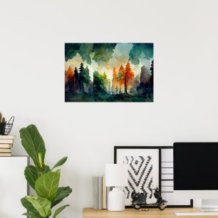 The Forest (nature) Poster