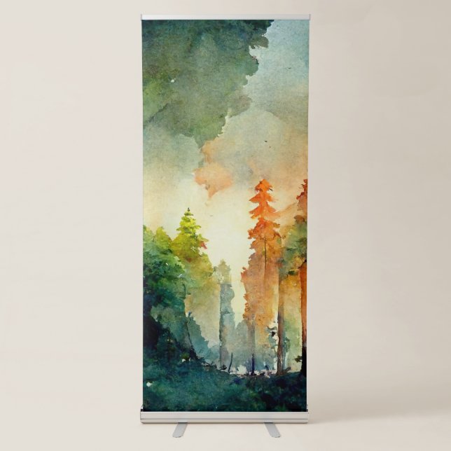 The Forest (nature) Retractable Banner (Front)