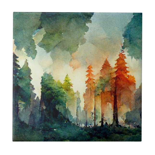 The Forest (nature) Tile (Front)