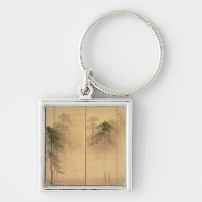The forest of pines key ring (Front)