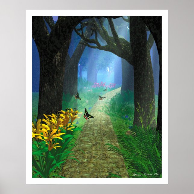 The Forest Path Poster (Front)