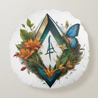 the forest song-2 round cushion