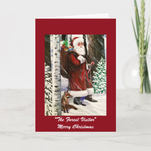 The Forest Visitor Greeting Card 2