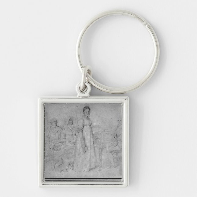 The Forestier Family, 1806 Key Ring (Front)