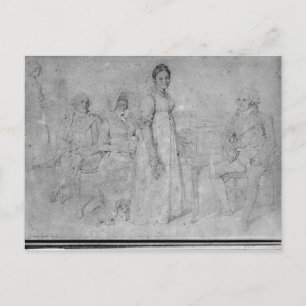 The Forestier Family, 1806 Postcard