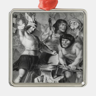 The Forge of Vulcan Metal Tree Decoration