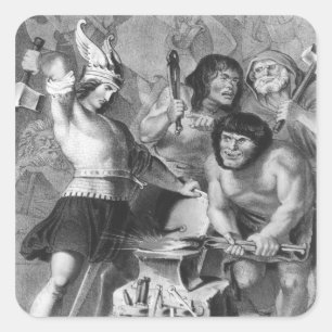 The Forge of Vulcan Square Sticker