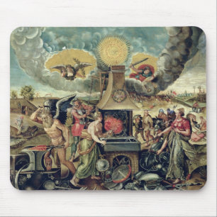 The Forges of Vulcan with Time Turning Weapons Mouse Mat