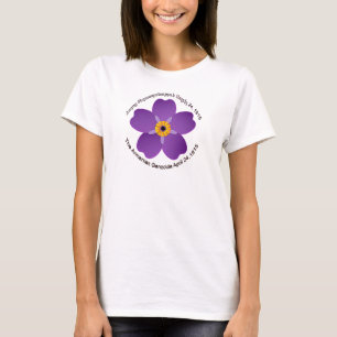The forget me not flower Հայոց ցեղասպանություն T-Shirt
