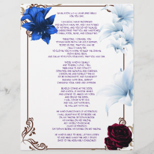 The Forgiven Writings Personalised Paper