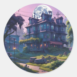 The Forgotten Estate – Abandoned Mansion Classic Round Sticker
