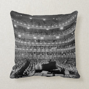 The Former Metropolitan Opera House 39th St 1937 Cushion
