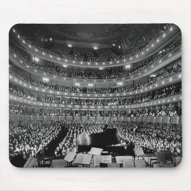 The Former Metropolitan Opera House 39th St 1937 Mouse Mat (Front)