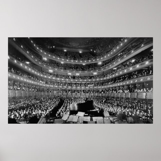 The Former Metropolitan Opera House 39th St 1937 Poster (Front)