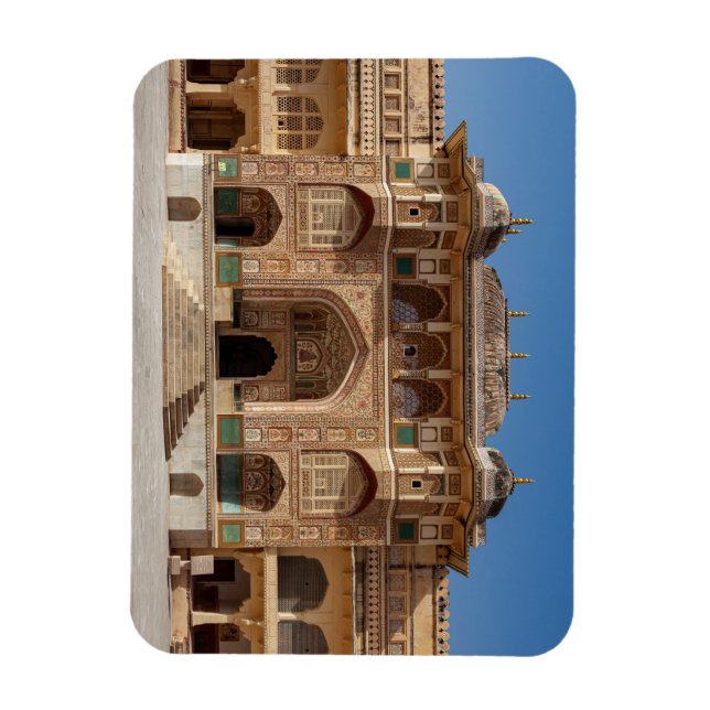 The Fort Amber at Jaipur in India Magnet (Vertical)