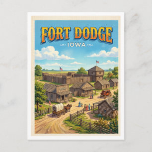 The Fort Museum and Frontier Village USA Postcard