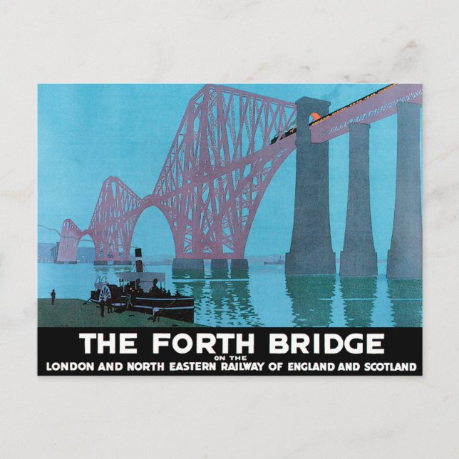 The Forth Bridge Postcard (Front)