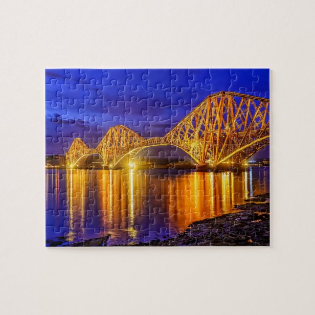 The Forth Bridge, Scotland Jigsaw Puzzle (Horizontal)