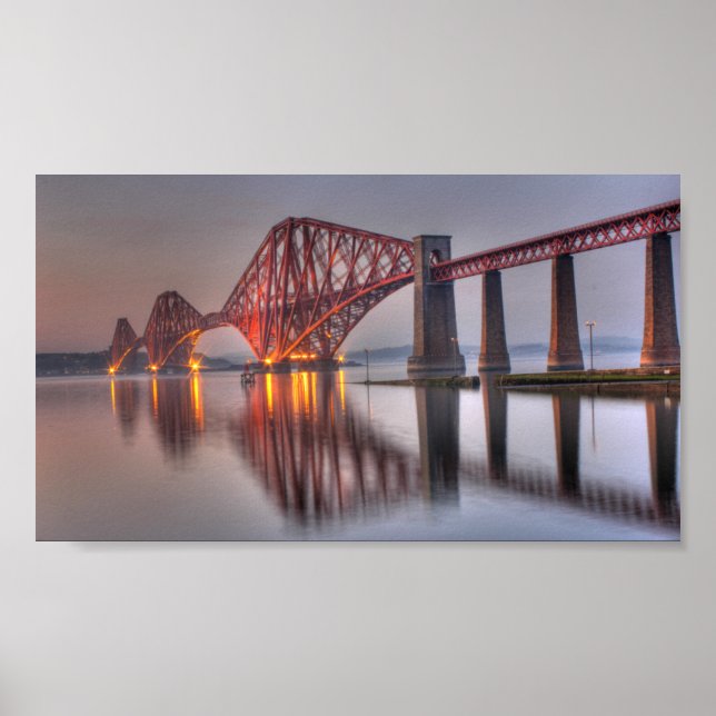 The Forth Rail Bridge Poster (Front)