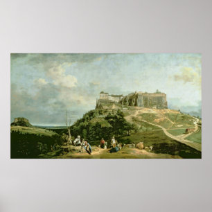 The Fortress of Konigstein, 18th century Poster