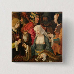 The Fortune Teller 15 Cm Square Badge