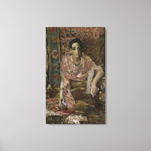 The Fortune Teller, 1895 Canvas Print (Front)