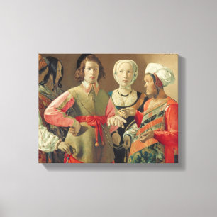 The Fortune Teller, c.1630 (oil on canvas) (see 19 Canvas Print