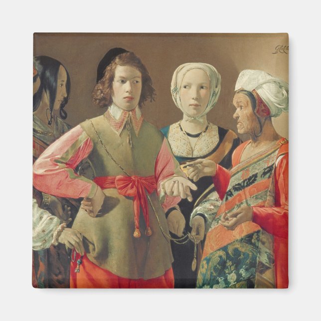 The Fortune Teller, c.1630 (oil on canvas) (see 19 Magnet (Front)