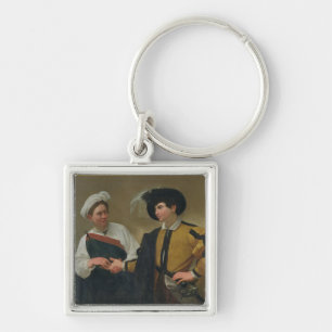 The Fortune Teller (La Buona Ventura), c.1594 Key Ring