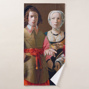 The Fortune Teller, La Tour Bath Towel