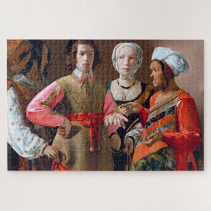 The Fortune Teller, La Tour Jigsaw Puzzle