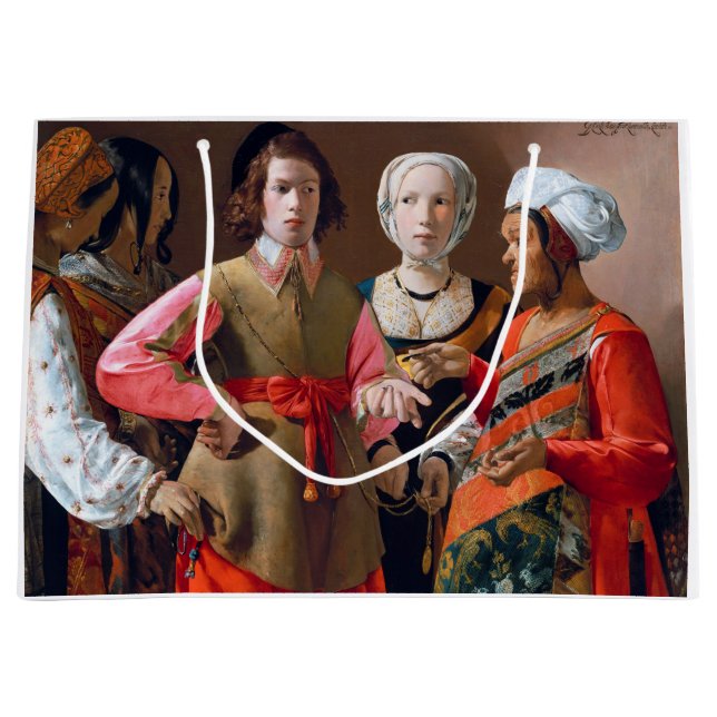 The Fortune Teller, La Tour Large Gift Bag (Front)