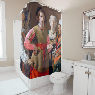 The Fortune Teller, La Tour Shower Curtain