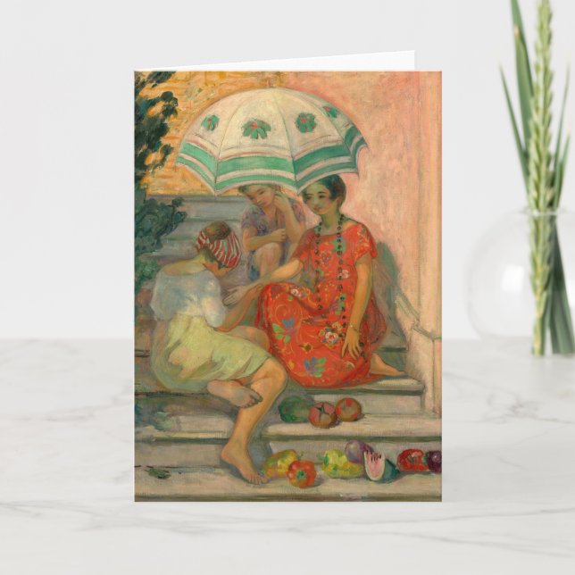 The Fortune Teller, Sainte-Maxime | Henri Lebasque Card (Front)