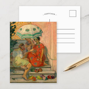 The Fortune Teller, Sainte-Maxime Henri Lebasque Postcard