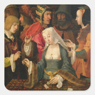 The Fortune Teller Square Sticker