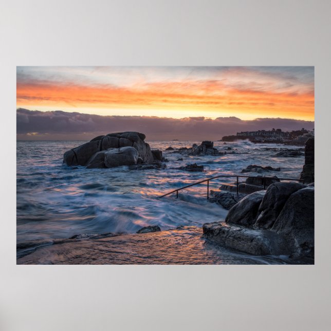 The Forty Foot, Sandycove, County Dublin, Ireland Poster (Front)